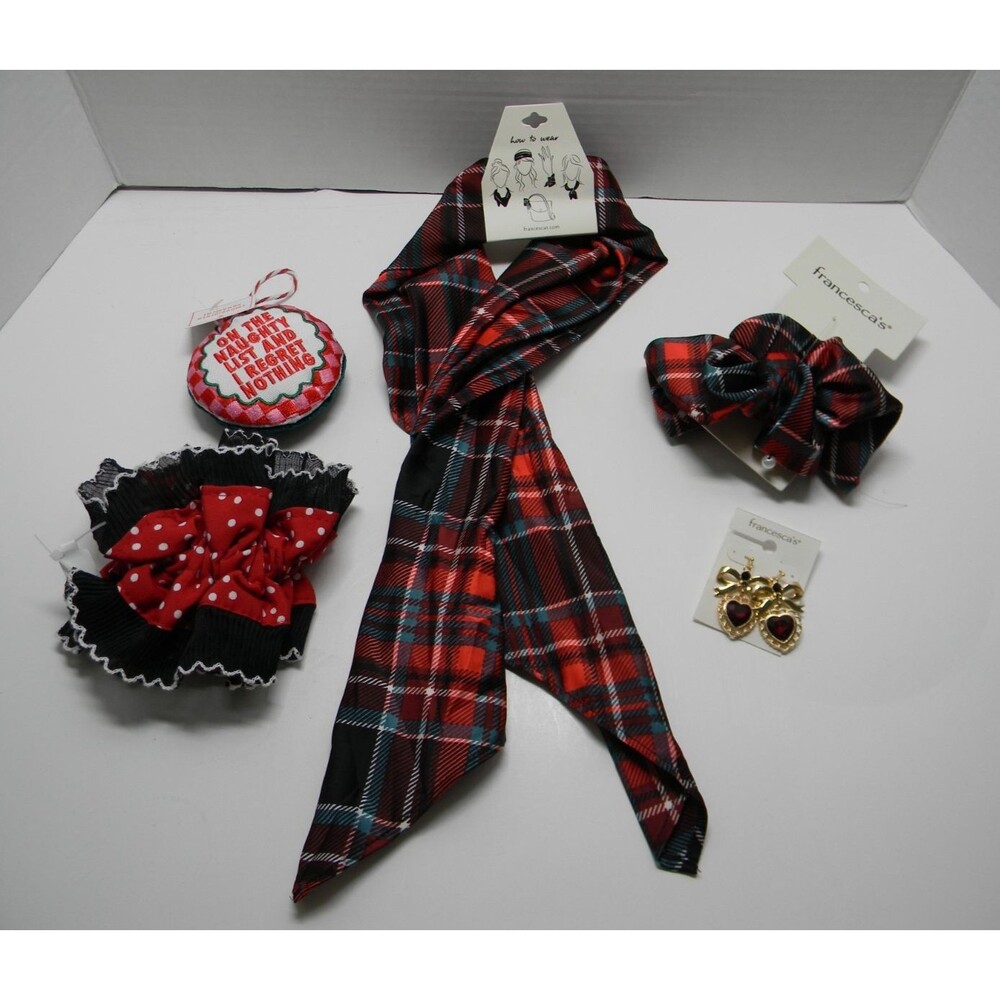 Gift Set for Girls Teens Women Jewelry Hair Accessories Earrings NWT